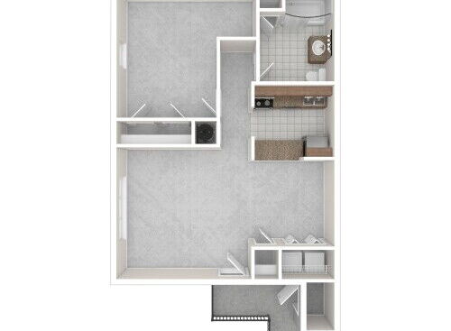 Mountain Ridge - 1BR/1BA - 1 bed - 1 bath - 744 sf