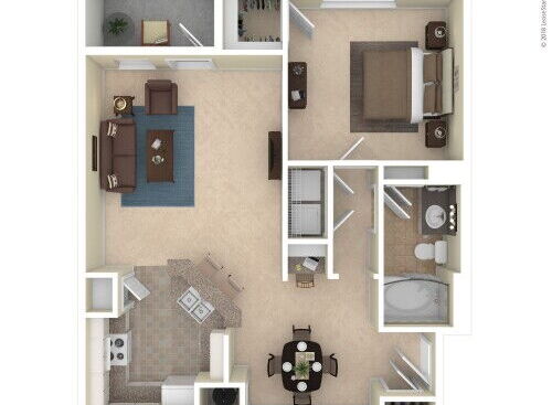 East Block - St Lucia!! - 3 bed - 2.5 bath - 456 sf