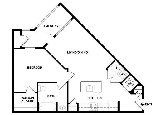 The Studio at Thinkeast - A360 - 1 bed - 1 bath - 753 sf