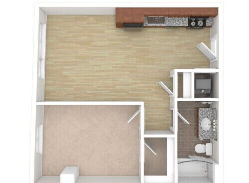 Liberty - 1 Bed, 1 Bath