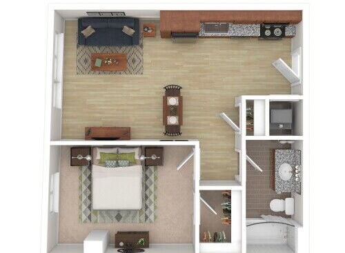 Liberty - 1 Bed, 1 Bath