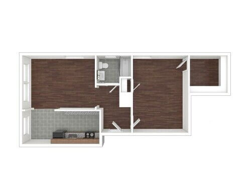 Brightwood Communities - 1 Bedroom - 1 bed - 1 bath - 600 sf