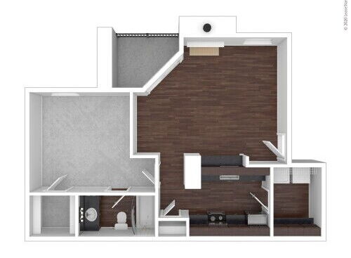 Creekside on the Green - 50% 1 Bed / 1 Bath - 1 bed - 1 bath - 660 sf