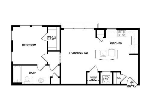 The Studio at Thinkeast - A260 - 1 bed - 1 bath - 670 sf