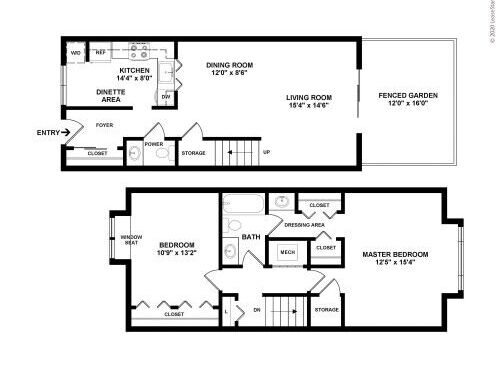 Dreshertowne - Bala - 2 bed - 1.5 bath - 1184 sf