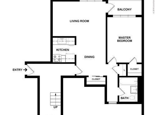 Orchard Place - 1 Bed / 1 Bath - 1 bed - 1 bath - 578 sf