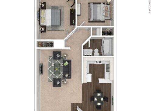 Vibe  - Red Rock - 2 bed - 1 bath - 900 sf