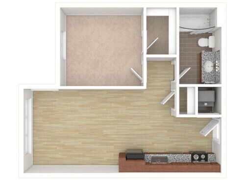 Mosaic - 1 Bed, 1 Bath