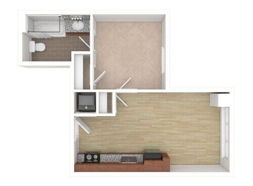 Lyon - 1 Bed, 1 Bath