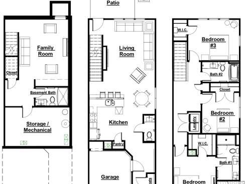 C1: Beds - 3: Baths - 3.5: SqFt Range - 2144 to