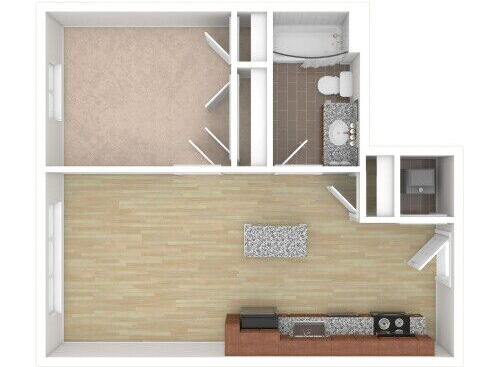 Wilson - 1 Bed, 1 Bath