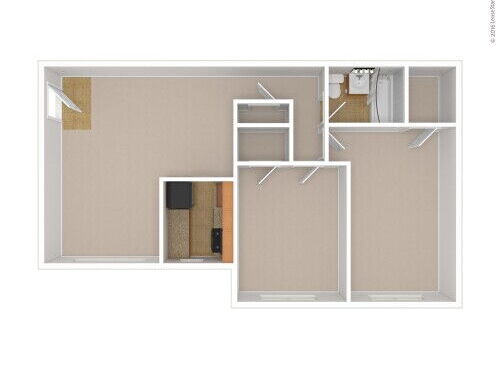 Verona at Suitland Metro - Colleseum - 2 bed - 1 bath - 960 sf