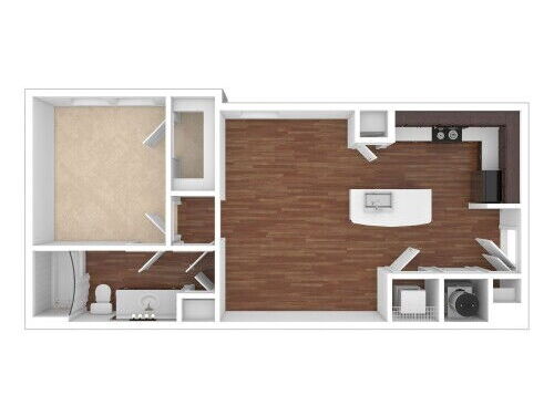 The Studio at Thinkeast - A260 - 1 bed - 1 bath - 670 sf