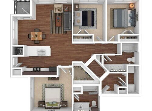 The Studio at Thinkeast - C160 - 3 bed - 2 bath - 1265 sf