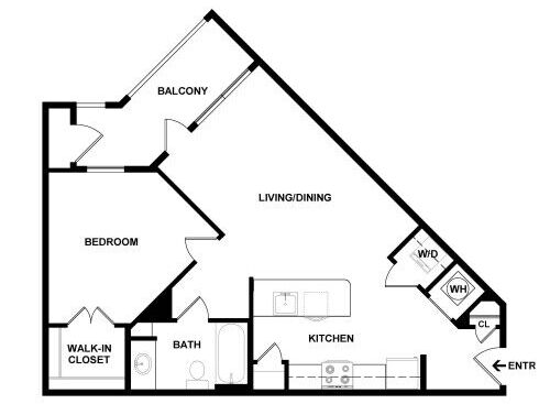 The Studio at Thinkeast - A360 - 1 bed - 1 bath - 753 sf
