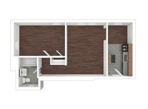 Brightwood Communities - 1 Bedroom - 1 bed - 1 bath - 600 sf