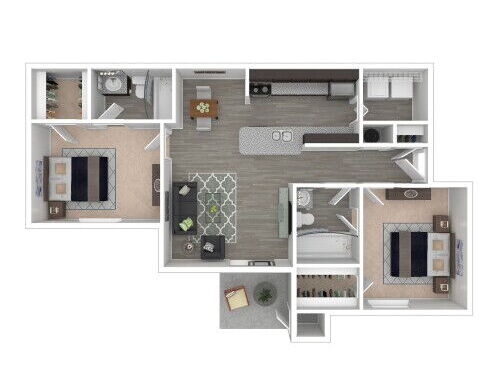 Luxury Apartments Nashville | The Lakes Bellevue Floor Plans