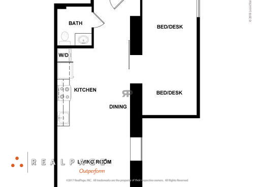 Keystone Flats - The Point-- Shared - 1 bed - 1 bath - 505 sf