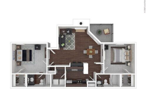 Creekside on the Green - 50% 2 Bed / 2 Bath - 2 bed - 2 bath - 950 sf