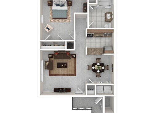 Mountain Ridge - 1BR/1BA - 1 bed - 1 bath - 744 sf