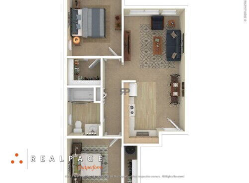 Lei Kupuna - 8477 - 2 Bedroom - 2 bed - 1 bath - 738 sf