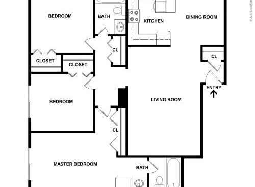 Vibe  - Grand Canyon - 3 bed - 2 bath - 1100 sf