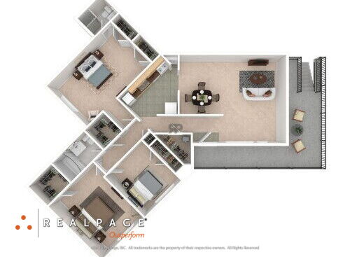 Verona at Silver Hill - Venice - 3 bed - 2 bath - 1108 sf