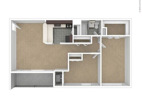 Verona at District Heights - Milan - 2 bed - 1 bath - 935 sf