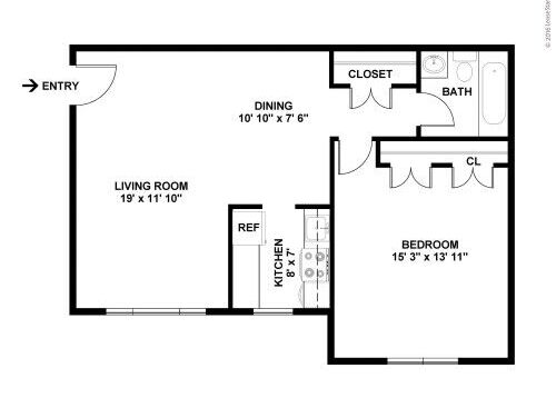Verona at Suitland Metro - Lazio - 1 bed - 1 bath - 781 sf