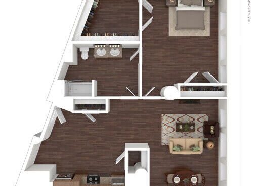 Liberty Lofts - WinnStone 1 Bed / 1 Bath - 1 bed - 1 bath - 738 sf