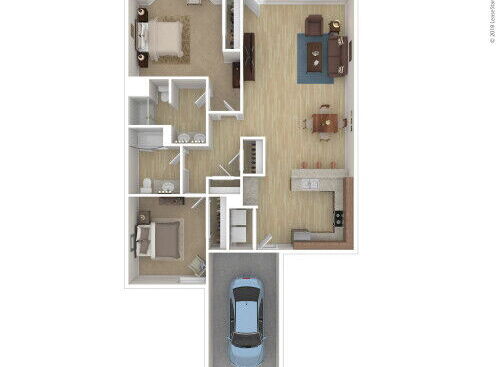 Coventry Cove - The Del Mar - 2 bed - 2 bath - 1183 sf