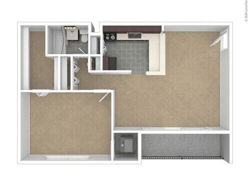 Verona at District Heights - Pisa - 1 bed - 1 bath - 770 sf