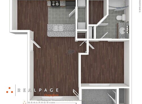 East Block - Margarita - 2 bed - 1.5 bath - 945 sf