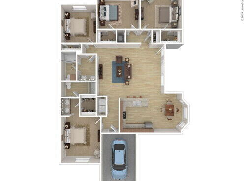 Coventry Cove - The Imperial - 4 bed - 2 bath - 1883 sf