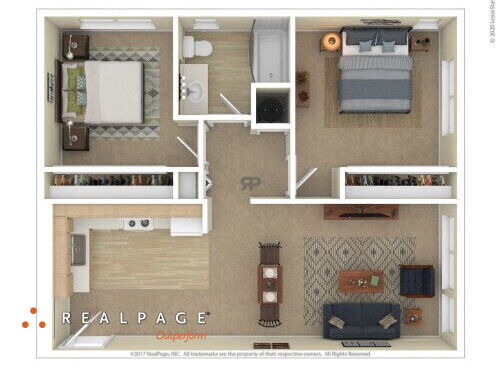 Lei Kupuna - 8477 - 2 Bedroom - 2 bed - 1 bath - 738 sf