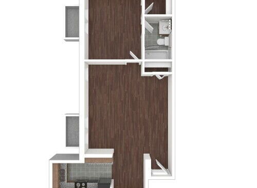 Brightwood Communities - 1 Bedroom - 1 bed - 1 bath - 600 sf