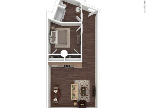 Liberty Lofts - WinnStone 1 Bed / 1 Bath Loft - 1 bed - 1 bath - 839 sf