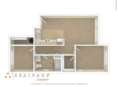 Lei Kupuna - 8477 - 2 Bedroom - 2 bed - 1 bath - 738 sf