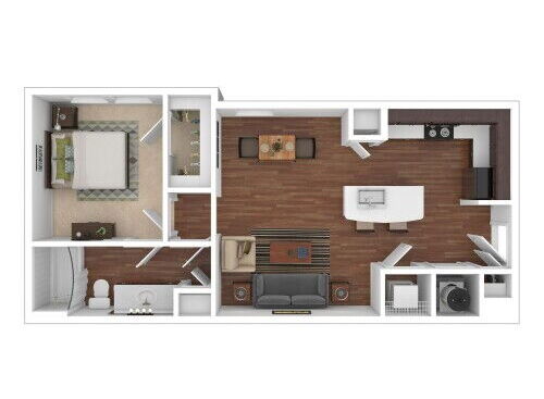 The Studio at Thinkeast - A260 - 1 bed - 1 bath - 670 sf