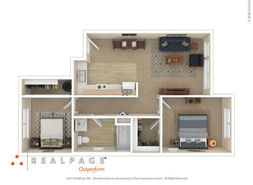 Lei Kupuna - 8477 - 2 Bedroom - 2 bed - 1 bath - 738 sf