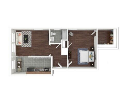 Brightwood Communities - 1 Bedroom - 1 bed - 1 bath - 600 sf