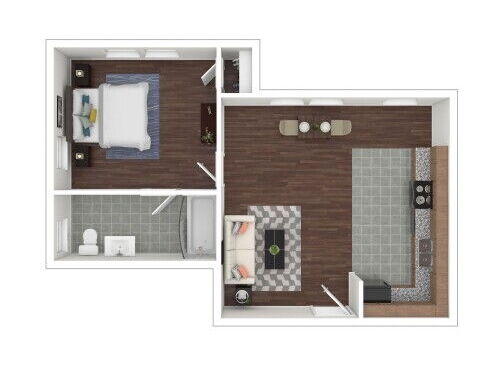 Brightwood Communities - 1 Bedroom - 1 bed - 1 bath - 600 sf