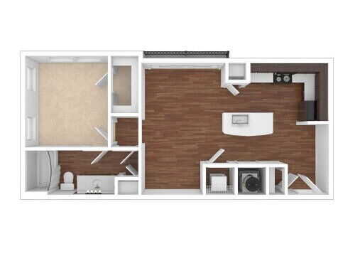 The Studio at Thinkeast - A260 - 1 bed - 1 bath - 670 sf