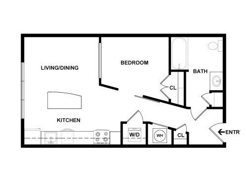 The Studio at Thinkeast - Studio - Studio bed - 1 bath - 583 sf