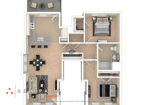 Brittin Village - 1BR - 1 bed - 1 bath - 654 sf