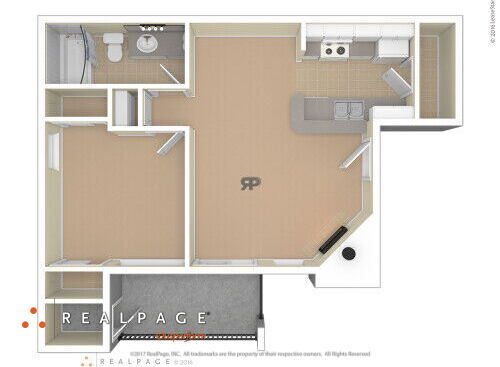 1 Bedroom: Beds - 1: Baths - 1: SqFt Range - 600 to 600