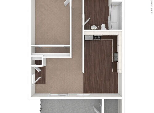 The Park at Redstone - 1x1 - 1 bed - 1 bath - 650 sf