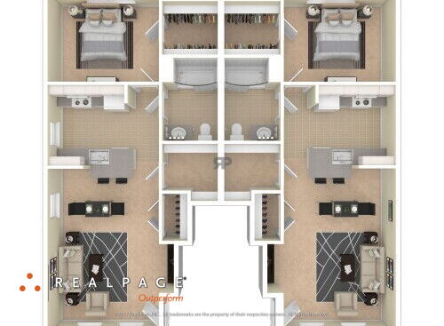 Brittin Village - 2BR - 2 bed - 1 bath - 947 sf