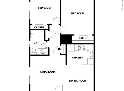 Vibe  - Mesquite - 2 bed - 1 bath - 750 sf