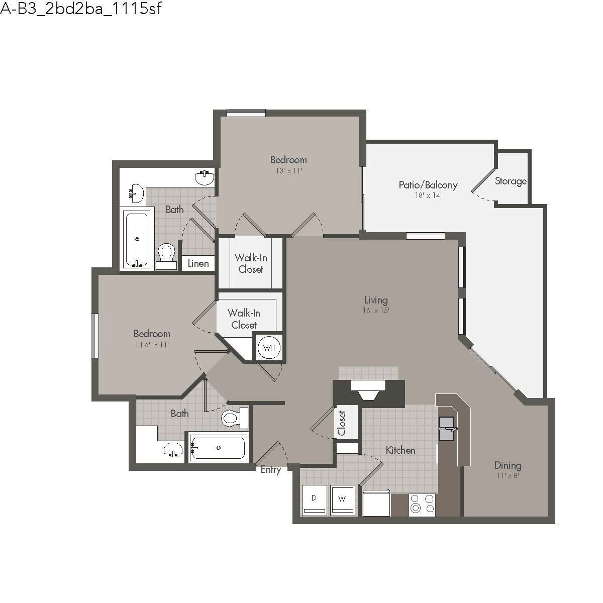 The Beech Luxe floor plan